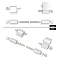 Kit d'extension de repose-pieds pour Harley Touring Road Street Electra Glide FLHR 1/4-2009