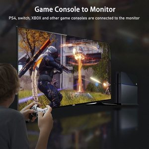 Dajiang OEM mạ vàng cho HDMI để <span class=keywords><strong>VGA</strong></span> 1.8m Cáp (Nam đến Nam) tương thích cho máy tính Máy Tính Để Bàn Máy Tính Xách Tay PC - Product Image 3