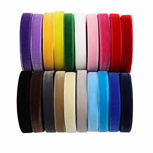 ริบบิ้นกำมะหยี่ขนาด 3/8 นิ้ว 10 มม. แพ็คสุดคุ้ม - Product Image 2