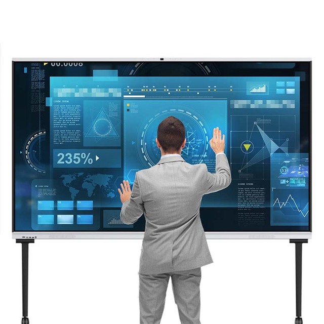 OEM ODM 100 Inch Touchscreen Interactive Flat Panel Smart TV Smart Interact Board for Conference