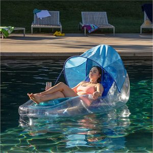 Chaise inclinable pour adultes <span class=keywords><strong>avec</strong></span> repose-pieds et porte-gobelet - Product Image 3