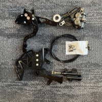 Ensemble de levier de frein arrière en aluminium CNC 7075 pour Surron Ultra Bee, pour moto électrique tout-terrain, pièces de course légères