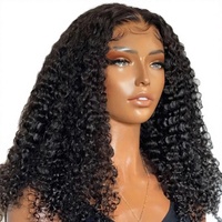 Perruques Lace Front sans colle en cheveux humains vierges brésiliens Remy non traités, à cuticules longues alignées, densité 150%