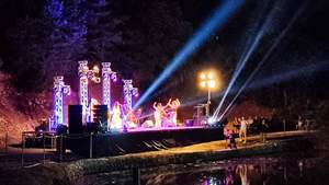 Exposición de conciertos al aire libre Rendimiento DE BODA Stand Truss Display Booth Design Trade Show Exhibition Truss Display - Product Image 4