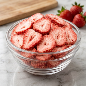 Rodajas de Fresa Liofilizadas Premium, Ligeras y Crujientes, Sin Azúcar, Veganas, Listas para Comer, Paquete a Granel, Suministro de Ingredientes Alimenticios - Product Image 3