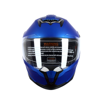 Nouveaux casques de moto intégraux certifiés ECE 22.06 en ABS avec double visière, fermeture rapide, utilisables en toutes saisons