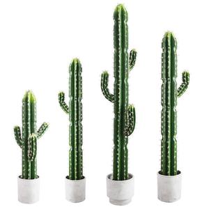 Plante Artificielle Jungle, Plantes Décoratives au Toucher Réel, Verdure pour Jardin Extérieur et Serres, Boule de Cactus Artificielle - Product Image 5