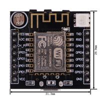 Módulo miniplaca de desarrollo para Arduino Nodemcu CH340, módulo microusb para Arduino Witty Cloud, serie ESP-12F, ESP8266