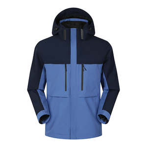 Design Soft Shell Hooded <b>Jacket</b> Men and Women New Windproof and Waterproof Professional Mountaineering Outdoor Hooded <b>Jacket</b> - Product Image 3