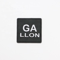 Patch 3D en Tpu, étiquette de transfert de chaleur, résistant au feu, Patch en caoutchouc réfléchissant argenté, logo personnalisé pour vêtements