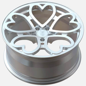 Jantes de voiture blanches Taille 15 16 17 18 19 20 21 pouces 5x112 Roues en forme de cœur adaptées aux voitures Pontiac Fiero 1988 GT Mera Ferrari <span class=keywords><strong>EVOQUE</strong></span> - Product Image 3