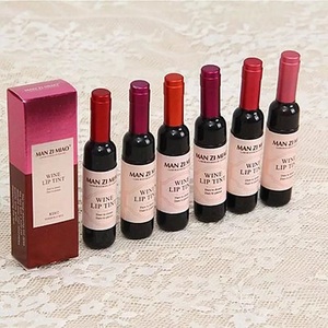 Tinte de labios rojo vino estilo coreano para mujer, maquillaje, lápiz labial líquido, brillo de labios rojos, cosmético - Product Image 4