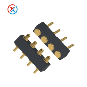 Conector magnético Pogo Pin 4 pines 2,00mm 2,54mm paso DIP chapado en oro resorte cargado Pogo conector Pogo Pin - Product Image 3
