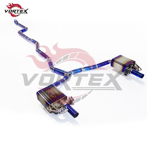 Vortex Cat Back Exhaust Pipe for Mercedes Benz E200 E300 W213 2017-2023 Titanium Muffler Performance Modification and Upgrade - Product Image 3
