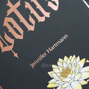 Custom Luxury Hardcover <b>Book</b> Printing with Sprayed Stenciled Edges and Slipcase Case Bound Fiction <b>Book</b> Printing Services - Product Image 5