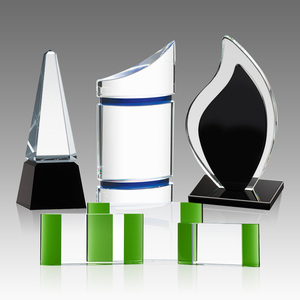 Trophée en cristal de verre K9 vierge de forme personnalisée de haute qualité, récompenses en cristal de verre, trophées, globe, <span class=keywords><strong>voilier</strong></span>, trophée en cristal - Product Image 6