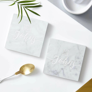 Cartes <span class=keywords><strong>de</strong></span> Table acrylique marbré blanc, 50 pièces, panneaux pour mariage - Product Image 6