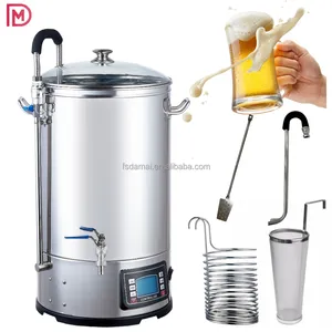 Equipamento de cerveja 45L/fabricante de fushan/cervejaria automática/55L similar Guten beer mash tun