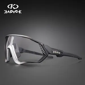 KAPVOE Lunettes de soleil de cyclisme photochromiques nouveau designer logo personnalisé 2021 Conduite Pêche nuances Lunettes de soleil