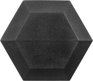 Mancuernas Hexagonales Recubiertas de Goma, Antideslizantes, Anti-rodadura, Forma Hexagonal, Coloridas - Product Image 3