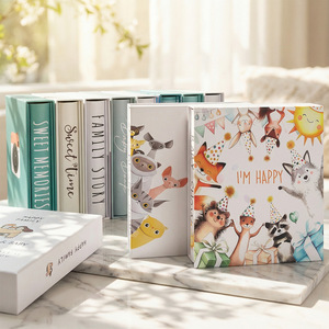 Mini <span class=keywords><strong>Album</strong></span> Fotografico 4x6 per 200 Foto, Libro Fotografico Compatto per Matrimoni, Famiglia, Bambini, Regalo - Product Image 1