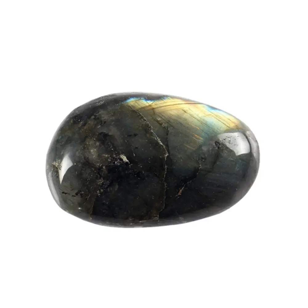 Chất Lượng Cao Giá Rẻ Giá Tự Nhiên Labradorite Tumbled Nghiền Nát Hạt Đá Reiki Chakra Lớn Pha Lê