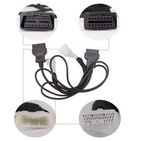 Untuk Camry 2013-2015 Kabel Adaptor Pembaca Kode OBD untuk Kendaraan FAW JP Hitam Konektor Diagnostik 30 Pin Garansi 1 Tahun