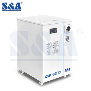 S A CW-6200ANSW 2HP Portable Air Chiller Chilling Equipment Water Cooled Chiller