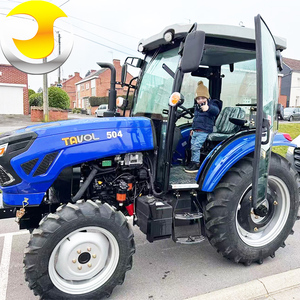 Mini Tractor Agrícola 4x4 con Cabina de 25hp a 100hp, Componentes Principales Incluyendo Bomba y Motor - Product Image 2