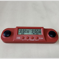 Horloge d'échecs numérique de grande taille PS-5688 et minuteur d'échecs numérique avec 66 fonctions prédéfinies