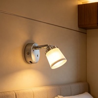 Lampe de lecture flexible 12 V pour camping-car, bateau, chevet, projecteur de lit, camping-car, remorque, camion, motorhome, lampe de lecture LED 12 V