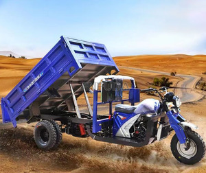 รถเทรลเลอร์สามล้อแบบมีมอเตอร์200cc ขนาด1.8*1.3กล่องขนส่งรถจักรยานยนต์แบบใช้แก๊สพร้อมรถขนดิน - Product Image 6