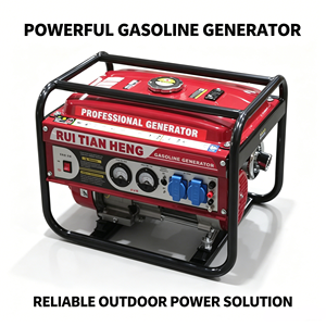 Generadores de Gasolina de Estructura Abierta Personalizados de 4 Tiempos, 420cc, 1 Cilindro, 24V, 2kw/2.5kva, Arranque Eléctrico de 12V CC, Certificaciones CE ISO - Product Image 1