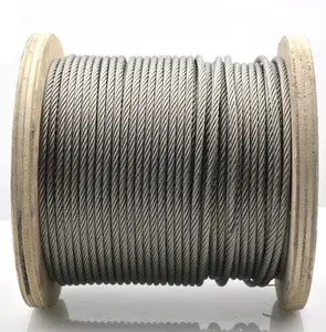 High Tensile Line Hot Dipped A12 Gauge Gi Wire 4mm Galvanized Steel Wire