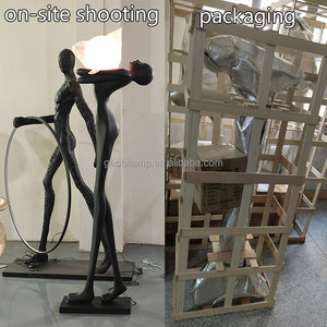 Đèn đứng trang trí lớn hình người nghệ thuật, thiết kế nhà sáng tạo, dành cho sảnh khách sạn, phòng khách - Product Image 2