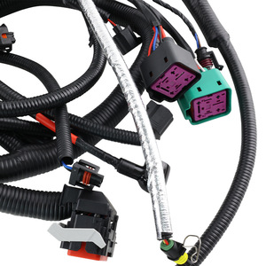 Arnés de cableado del motor Ford 4C3Z12B637AA de 12V con aislamiento de PVC para kits de modificación de la serie F de 6.0L - Product Image 4