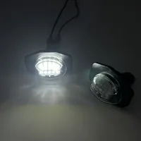 Pour Toyota Alphard Vellfire GGH20 2008-2014 : Éclairage de plaque d'immatriculation de voiture, lampe de cadre de numéro automatique, ampoule LED, accessoires