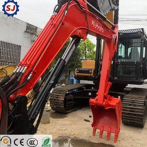 Mini-excavatrice Kubota KX057-5 d'occasion, forte force de creusement, 5,7 tonnes, d'origine japonaise, certifiée EPA CE, faible nombre d'heures, KX030 KX040 KX155 - Product Image 4