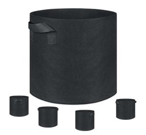 Fabbrica all'<span class=keywords><strong>ingrosso</strong></span> biodegradabile giardino tessuto pianta coltivare borsa 12-34 gallone con manici di Design moderno - Product Image 1