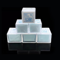 Medical Lab Prepared Microscopic Glass Slides 7101 7102 7105 7104 Coverslip Glass Microscope Slides