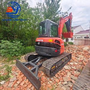 Excavatrice sur chenilles U55-4 Kubota d'occasion de prix compétitif à vendre Excavatrice sur chenilles U55-4 Kubota d'occasion de bonne performance - Product Image 2