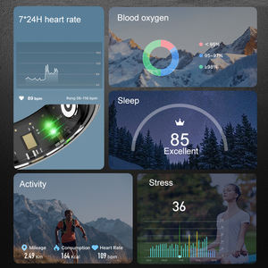 Anillo Inteligente SNEBONO R04, Múltiples Modos <span class=keywords><strong>de</strong></span> Ejercicio, Monitoreo del Sueño, Cálculo <span class=keywords><strong>de</strong></span> Calorías, Estilo para Parejas, Venta Directa <span class=keywords><strong>de</strong></span> Fábrica OEM/ODM - Product Image 5