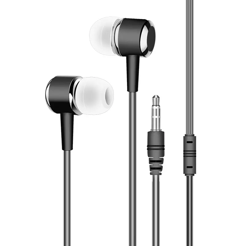 Grosir headphone permen warna-warni In-Ear kristal termurah Earphone universal MP3 untuk komputer/ponsel