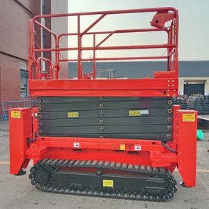 ลิฟท์ยกกรรไกรแบบยกด้วยการยกด้วยปุ่มเดียวพร้อมกับแพลตฟอร์มแบบขยายสำหรับสถานที่สูง - Product Image 5