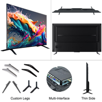 Téléviseur LED 32 pouces 100/98/65/70/75/85 pouces UHD OLED LED LCD SMART TV pour téléviseurs Android 4K