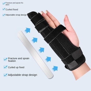 Boxer Finger <span class=keywords><strong>Splint</strong></span> - Ondersteunt pink, ringvinger, middelste metacarpale botten en knokkels - Rechts of links verstelbare handbrace - Product Image 6