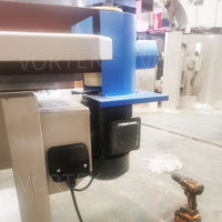Machine à poncer le bois MMD2617, ponceuse à bande double face pour le travail du bois, petite taille