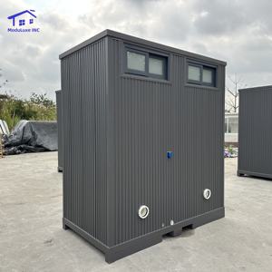Toilettes mobiles temporaires, lavabo public portable, toilettes préfabriquées, cabine WC extérieure pour chantier de construction - Product Image 3