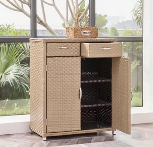 Meubles de piscine d'hôtel en plastique de <span class=keywords><strong>résine</strong></span> résistante aux UV Yoshen extractible grand bac de rangement de serviettes <span class=keywords><strong>armoire</strong></span> de rangement étanche extérieure - Product Image 4
