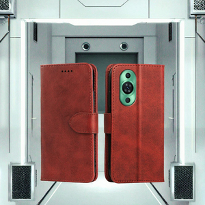 Funda de Cuero con Ranura para Tarjetas para Huawei <span class=keywords><strong>Honor</strong></span> 100 X9B 40C <span class=keywords><strong>X5</strong></span> Plus X50 X40 Magic 4 <span class=keywords><strong>Pro</strong></span>, en Bolsa OPP - Product Image 3
